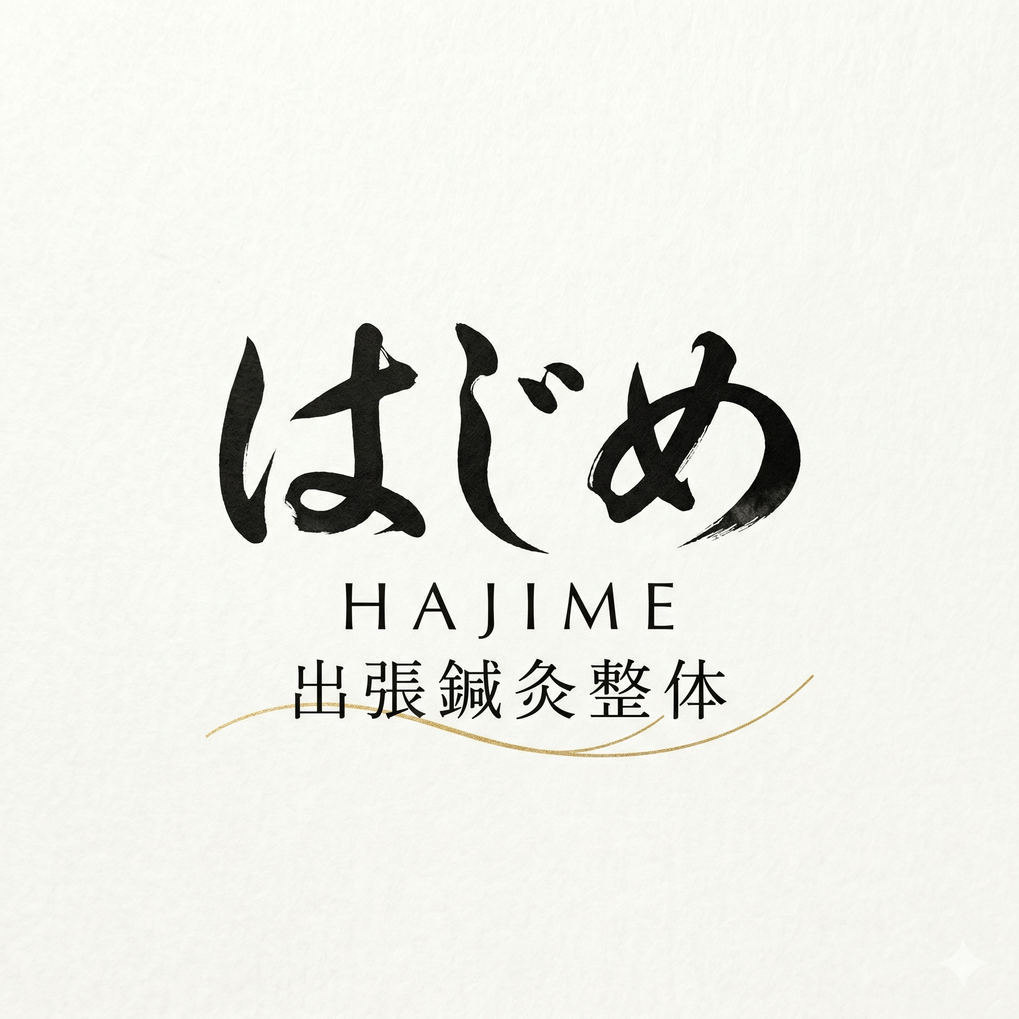 はじめ HAJIME 出張鍼灸整体